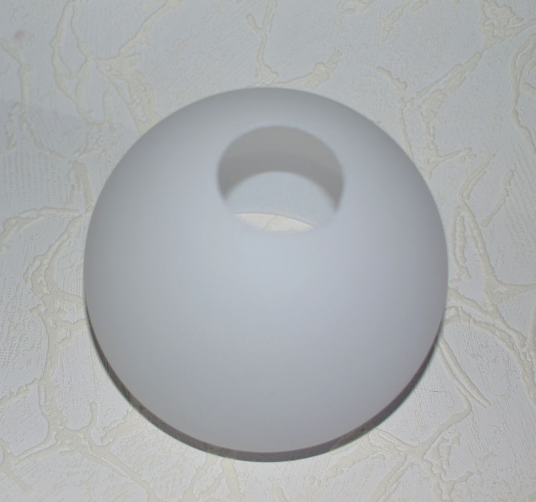 Плафон для люстры, белый, диаметр верхнего отверстия 4,2, высота 11,2 бол., Белый, Белый