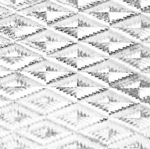 Самоклейка декоративна голограма Hongda Дощик срібло 0,45 х 15м (1004), Серый, Сірий
