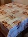 Клейонка на стіл ПВХ на нетканій основі Декорама круасан коричневий 1,37 х 1м (100-046), Коричневий, Коричневий