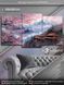 Модульна картина MAKO " Дім серед сакур " 53x100 см МК30530
