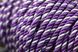 Шнур декоративний кант для натяжних стель Фіолетове срібло фіолетовий 0,011 х 1м (100-01007), Фиолетовый, Фіолетовий