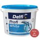 Фарба латексна акрилова для стін і стель матова Delfi Profi White 4,2 кг (205350), Білий, Білий