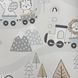 Обои виниловые на флизелиновой основе белые Rasch Kids' World 2 0,53 х 10,05м (302332)
