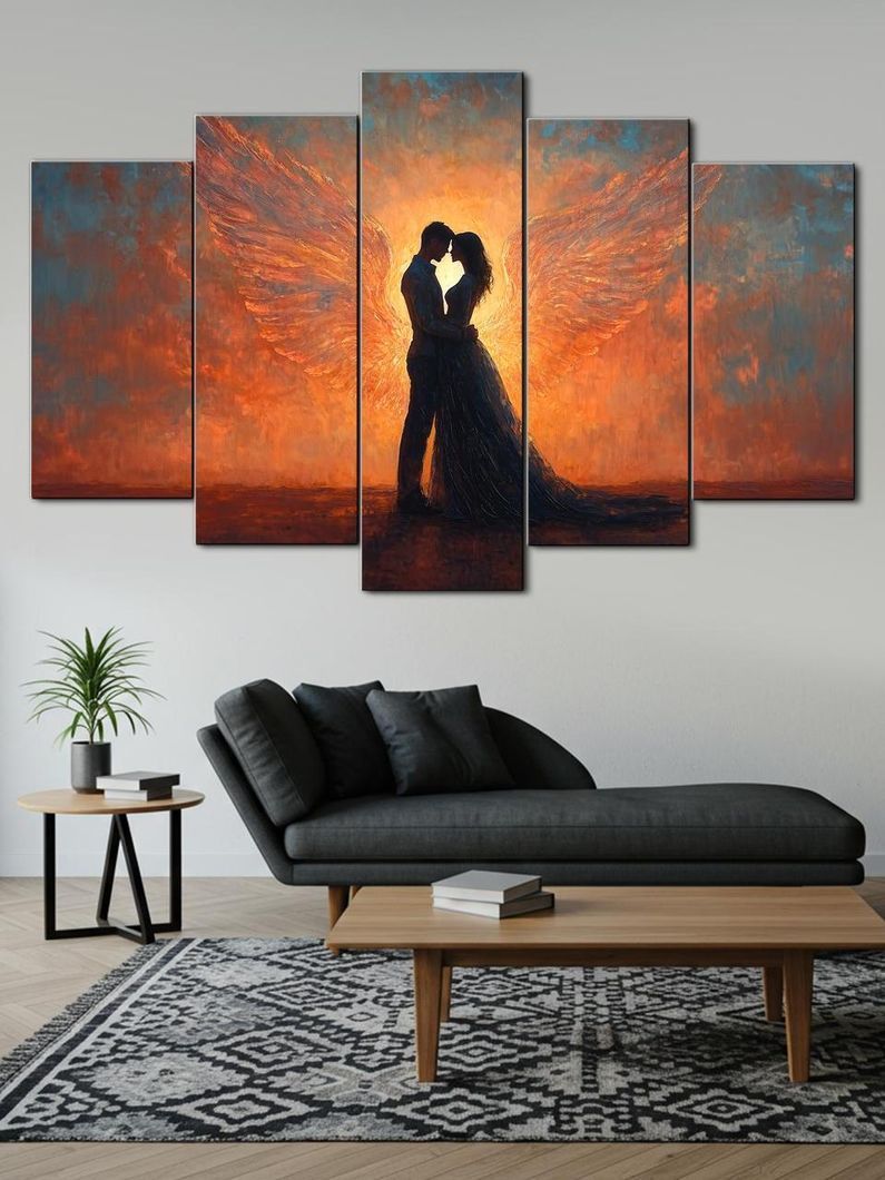 Модульна картина MAKO " Крила кохання " 80x125 см MK50554