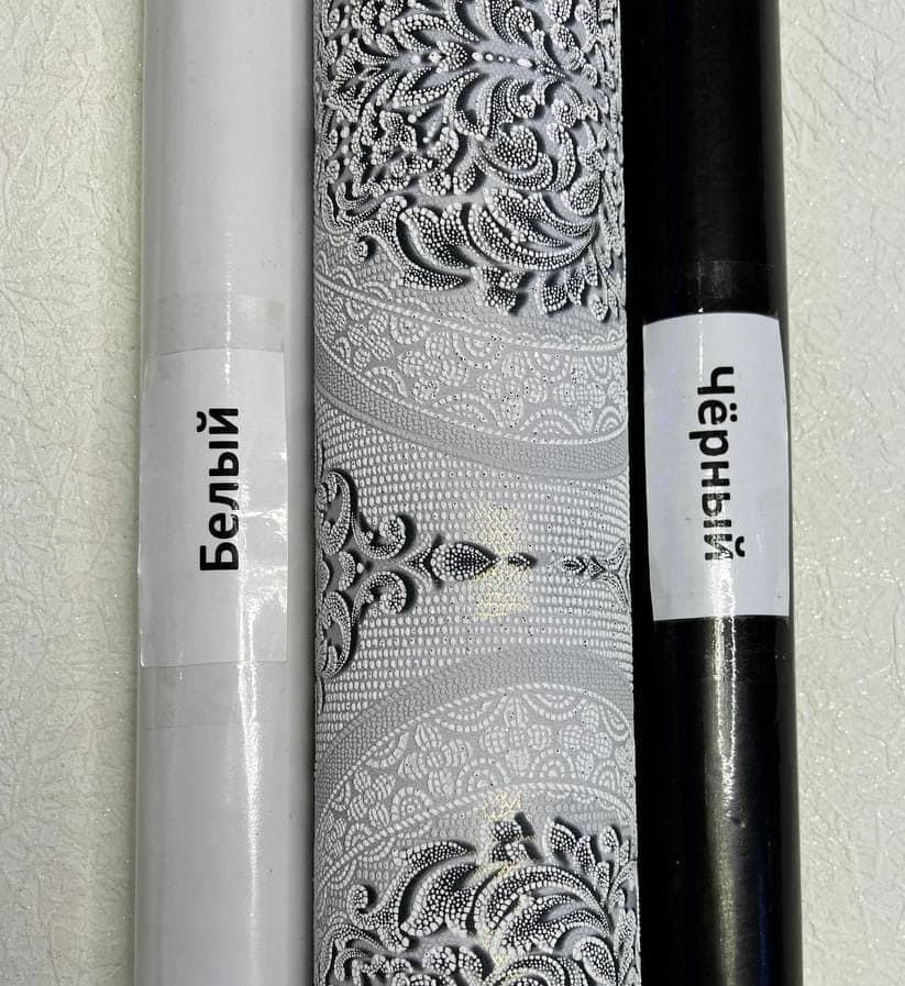 Шпалери акрилові на паперовій основі Слов'янські шпалери В77,4 Орлеан сірий 0,53 х 10,05м (5182 - 10)