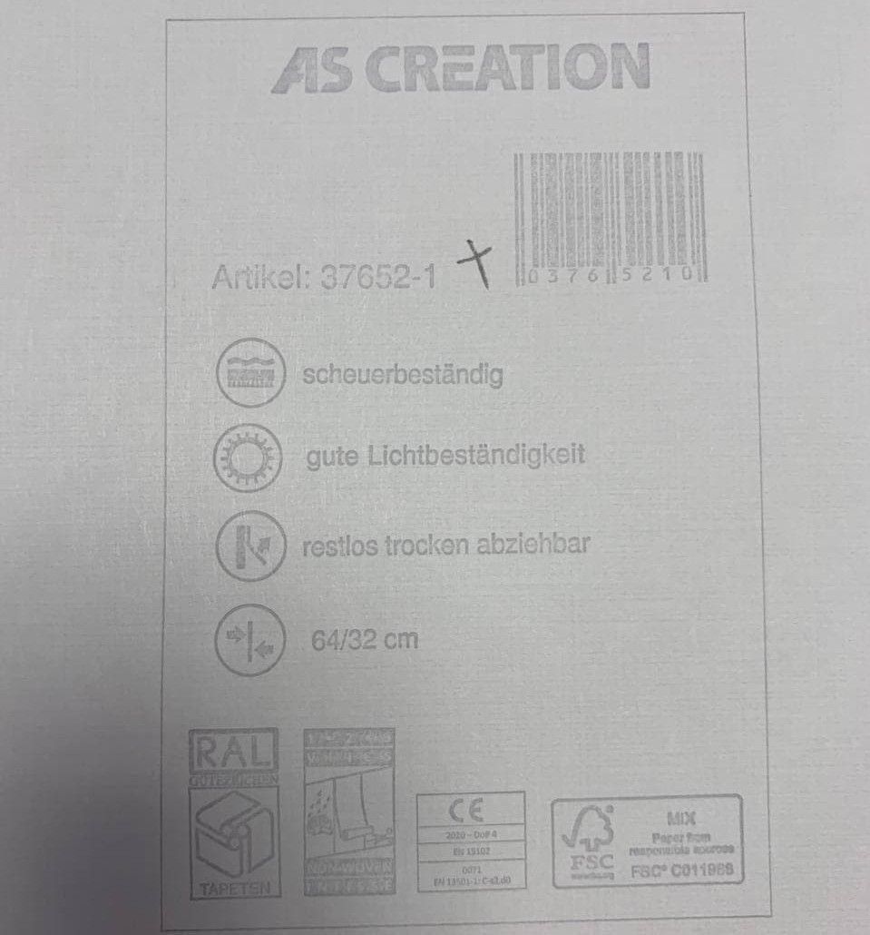 Шпалери вінілові на флізеліновій основі AS Creation History Of Art зелений 0,53 х 10,05м (37652-1)