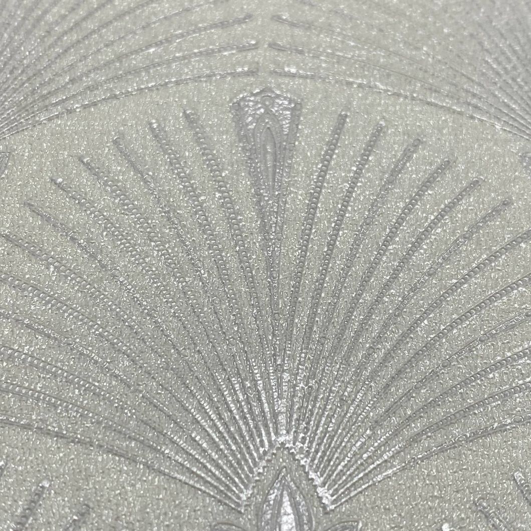 Обои виниловые на флизелиновой основе Erismann Versailles светло-серый 1,06 х 10,05м (12178-31)