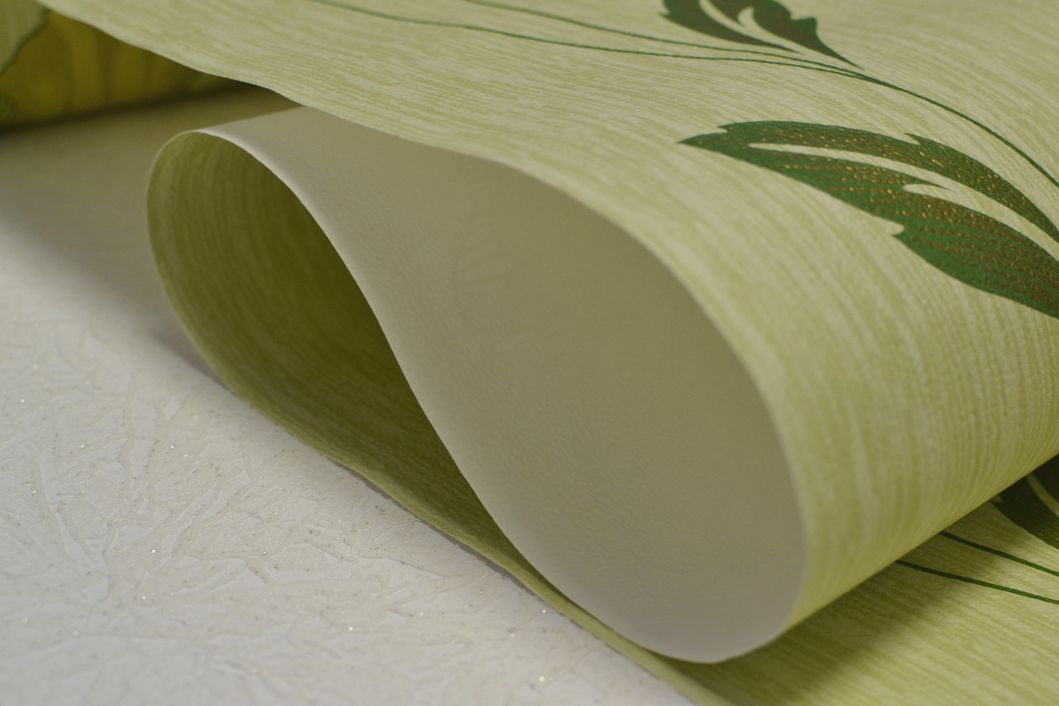 Шпалери паперові Ексклюзив зелений 0,53 х 10,05м (058-13)
