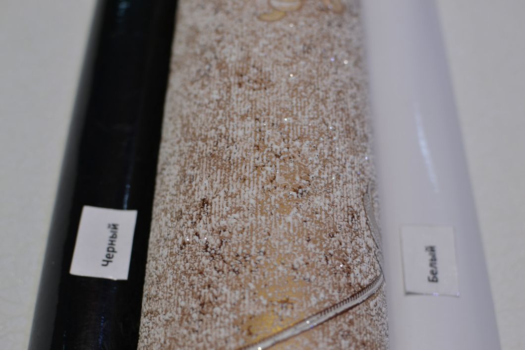 Шпалери вінілові на флізеліновій основі Слов'янські шпалери В109 Ніцца коричневий 1,06 х 10,05м (3604 - 02)
