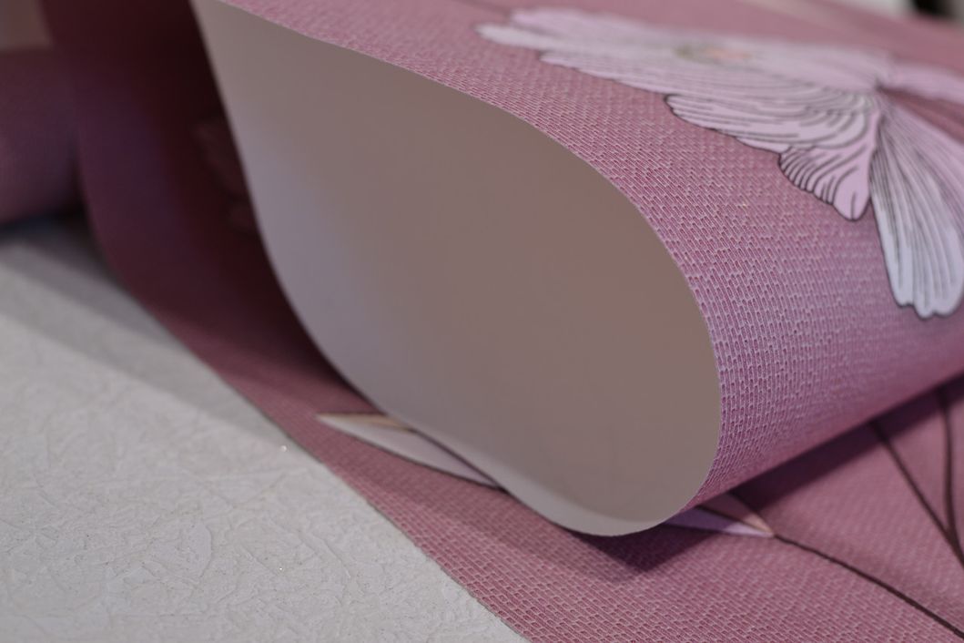 Шпалери паперові Ексклюзив рожевий 0,53 х 10,05м (031-10)