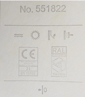 Обои флизелиновые Rasch Kerala желтый 0,53х10,05м (551822), Жёлтый, Жёлтый
