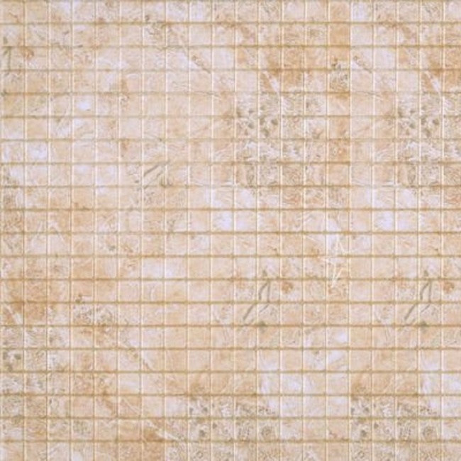 Панель стеновая декоративная пластиковая мозаика ПВХ "Золотой Беж" 956 мм х 480 мм (Б5), Бежевый, Бежевый