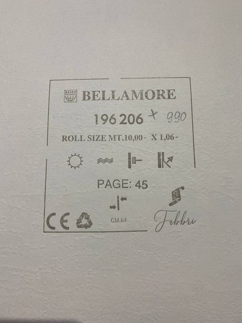 Шпалери вінілові на флізеліновій основі Wiganford Bellamore бежевий 1,06 х 10,05м (196206)