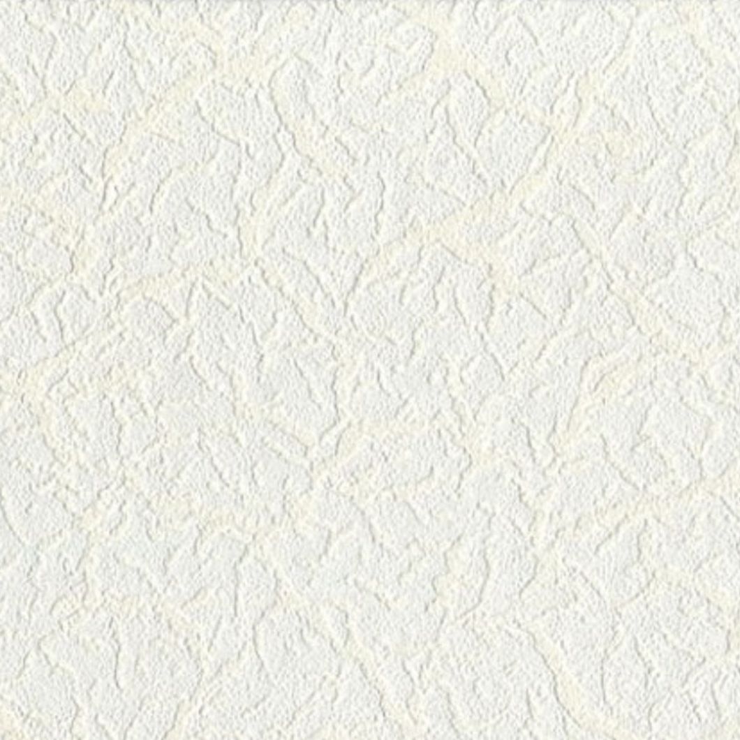 Шпалери вінілові на паперовій основі Ексклюзив білий 0,53 х 15м (807-00)