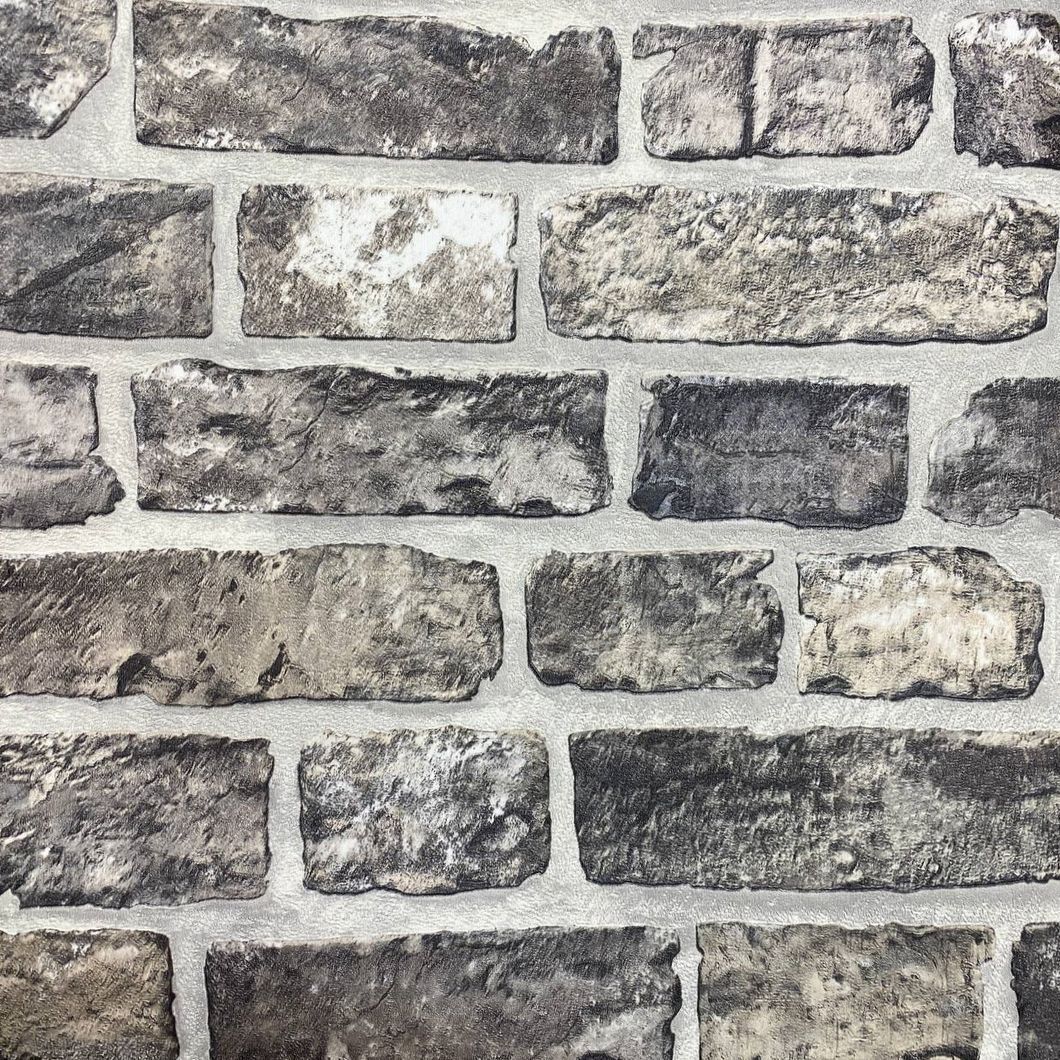 Шпалери вінілові на флізеліновій основі коричневий Roka AdaWall 1,06 х 10м (23104-3)