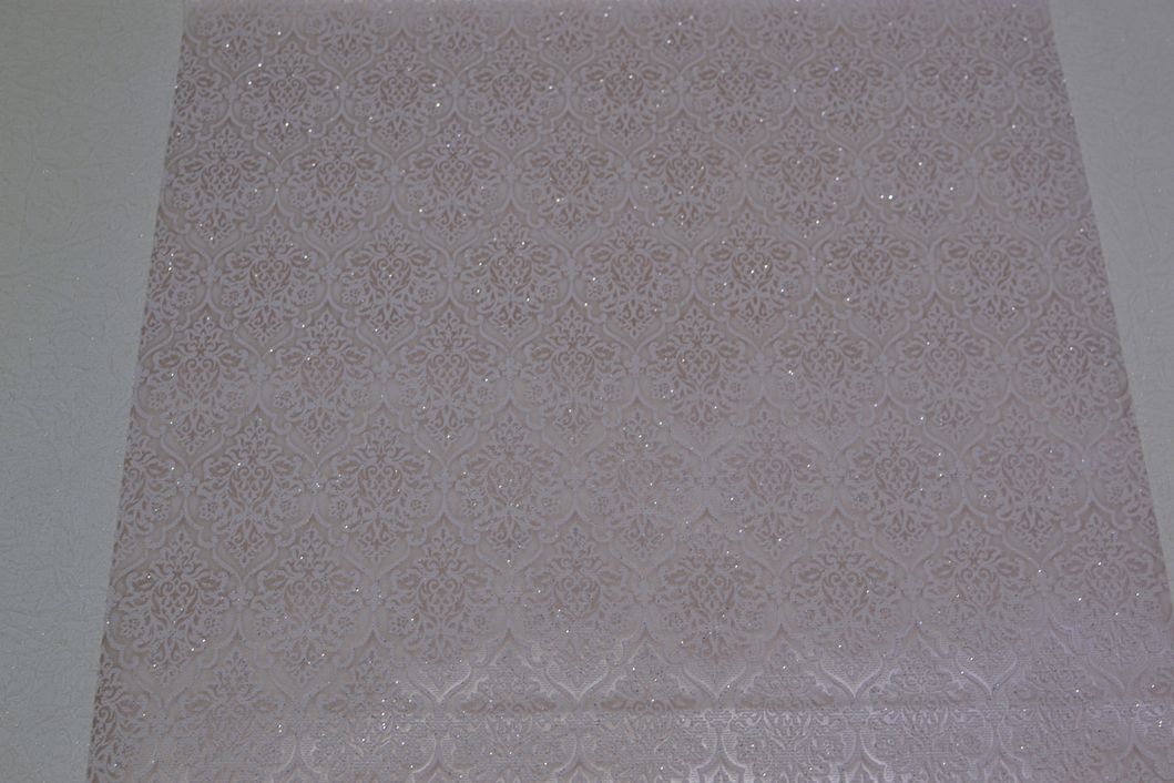 Шпалери акрилові на паперовій основі Слов'янські шпалери Garant В77,4 Солярис 2 бежевий 0,53 х 10,05м (4045-01),
