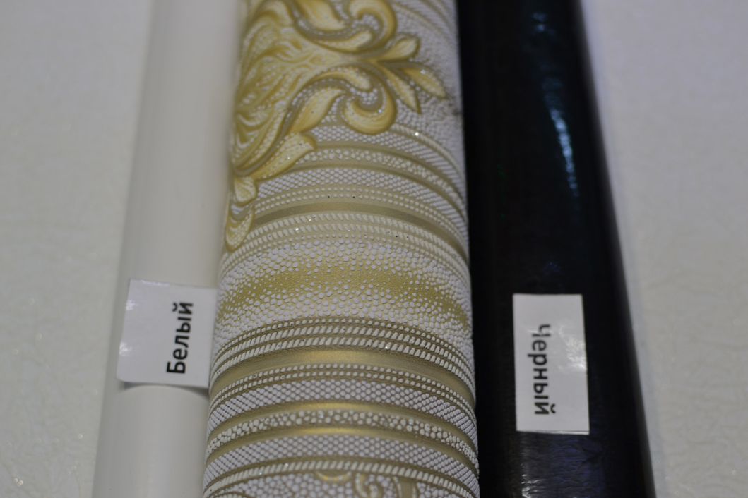 Шпалери акрилові на паперовій основі Слов'янські шпалери Garant В77,4 Карнавал 2 золотистий 0,53 х 10,05м (6567-05)