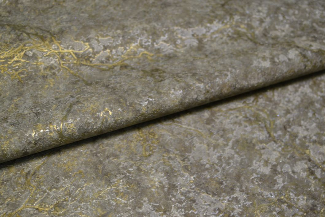 Шпалери вінілові на флізеліновій основі Слов'янські шпалери LeGrand Platinum В118 Карамболь 2 сіро-бежевий 1,06 х 10,05м (8575-10)
