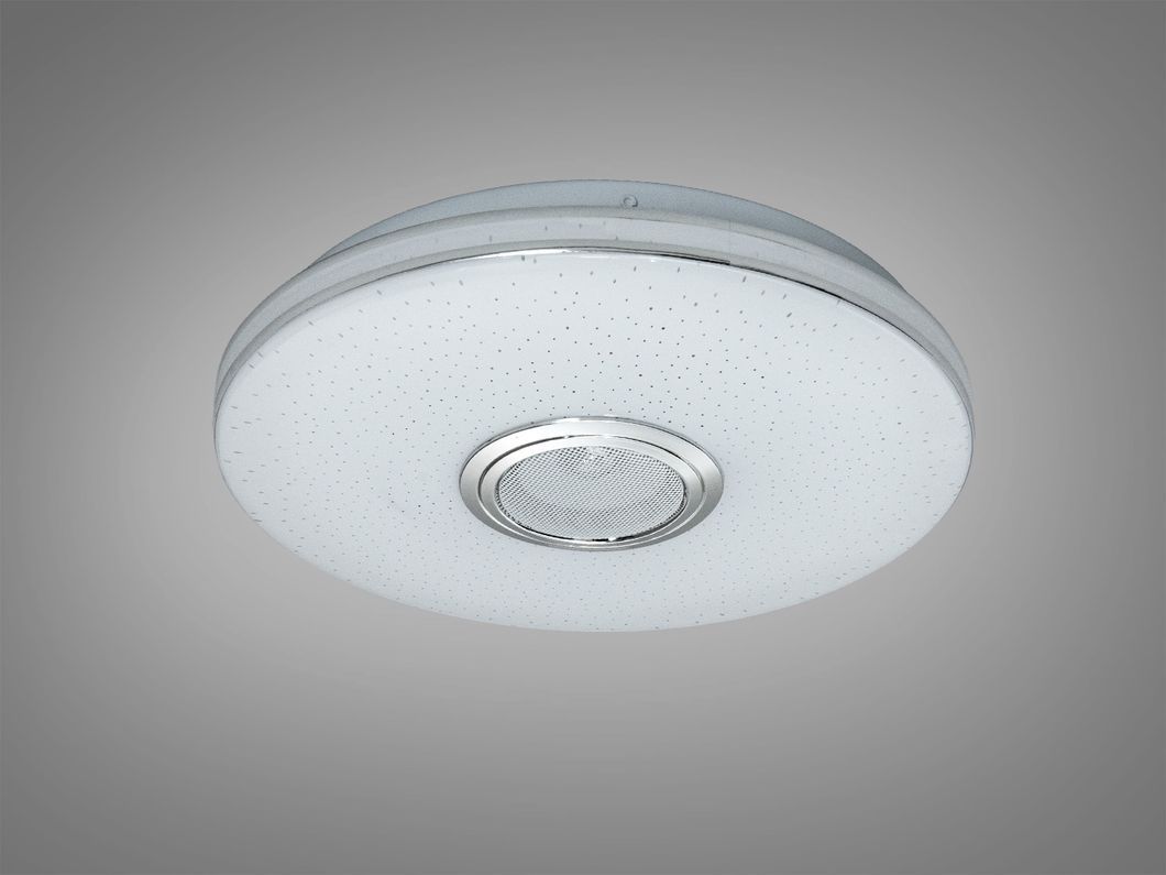 LED люстра потолочная белая 34Вт 6м&sup2; без пульта, TUYA додаток