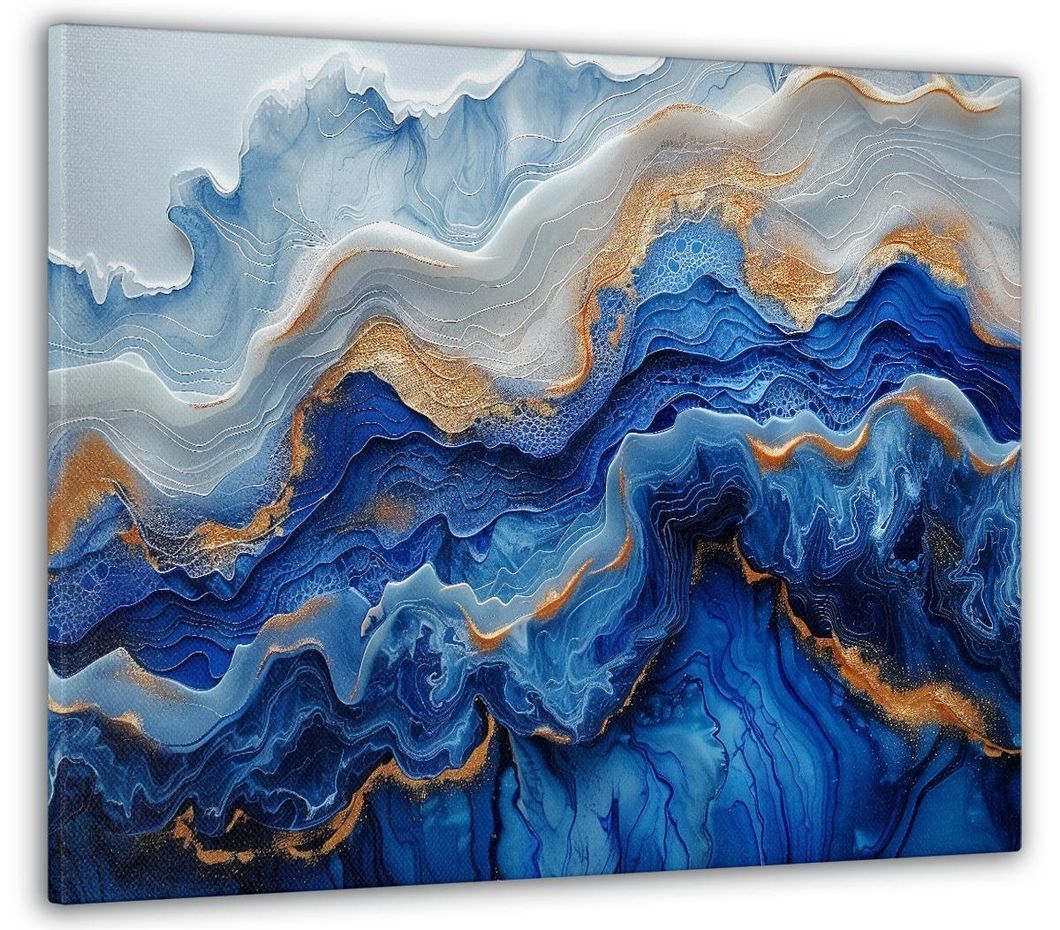 Картина на холсте МАKO " Синяя глубина " 50x70 см MK10612_5070
