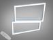 Люстра потолочная LED белая 57 W с пультом