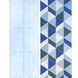 Самоклеюча декоративна плівка сині трикутникі 0,45Х10М (KN-X0085-2), Блакитний, Блакитний