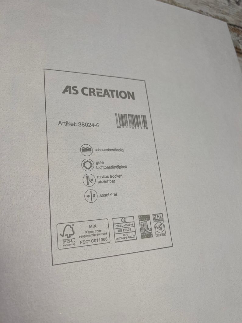 Обои виниловые на флизелиновой основе AS Creation Cuba розовый 0,53 х 10,05м (38024-6)