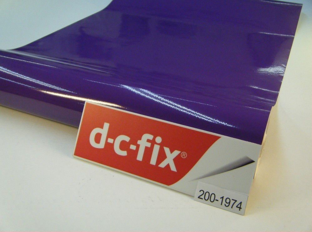 Самоклейка декоративна D-C-Fix Flieder фіолетовий глянець 0,45 х 15м (200-1974), ограниченное количество, Фиолетовый, Фіолетовий