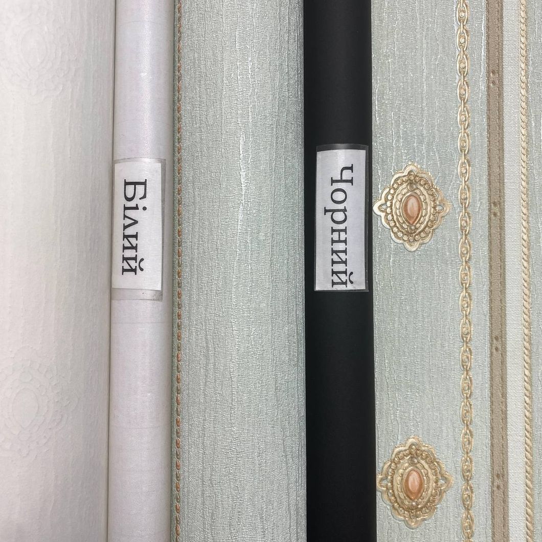 Обои виниловые на флизелиновой основе мятный AdaWall SEYYAH 1,06 х 10,05м (1309-4)