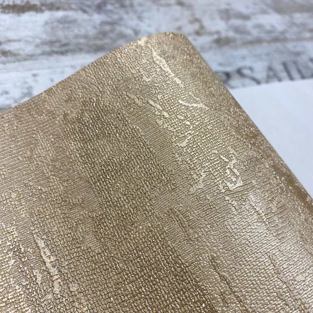 Шпалери вінілові на флізеліновій основі золотистий AdaWall Seven 1,06 х 10,05м (7809-3)