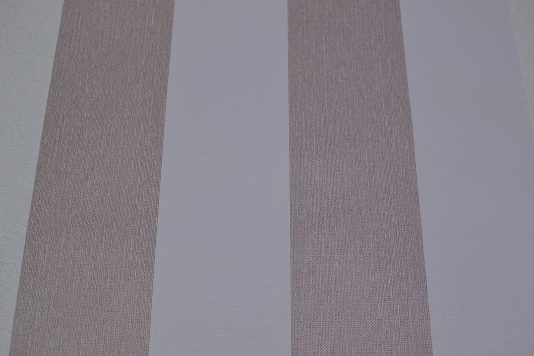Обои дуплексные на бумажной основе Волдрим Полоса бежевый 0,53 х 10,05м (2518-4)