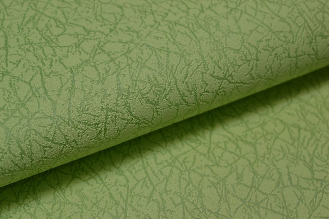 Шпалери вінілові на флізеліновій основі Vinil зелений 1,06 х 10,05м (1014/3)