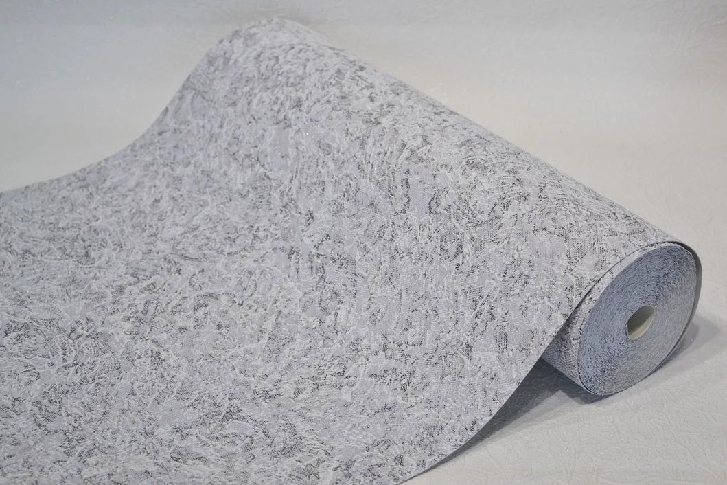 Шпалери вінілові на паперовій основі Слов'янські шпалери Comfort + В40,4 Дизайн сірий 0,53 х 15м (5711-10)