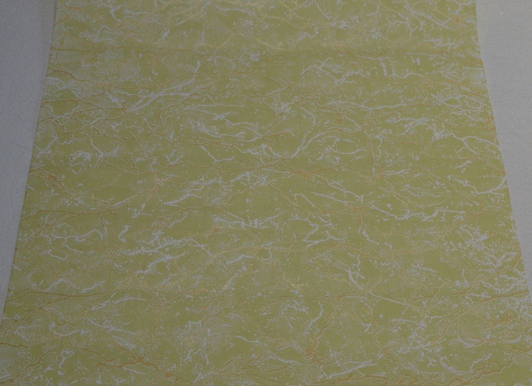 Обои влагостойкие на бумажной основе Шарм Рельеф зелёный 0,53 х 10,05м (050-03)