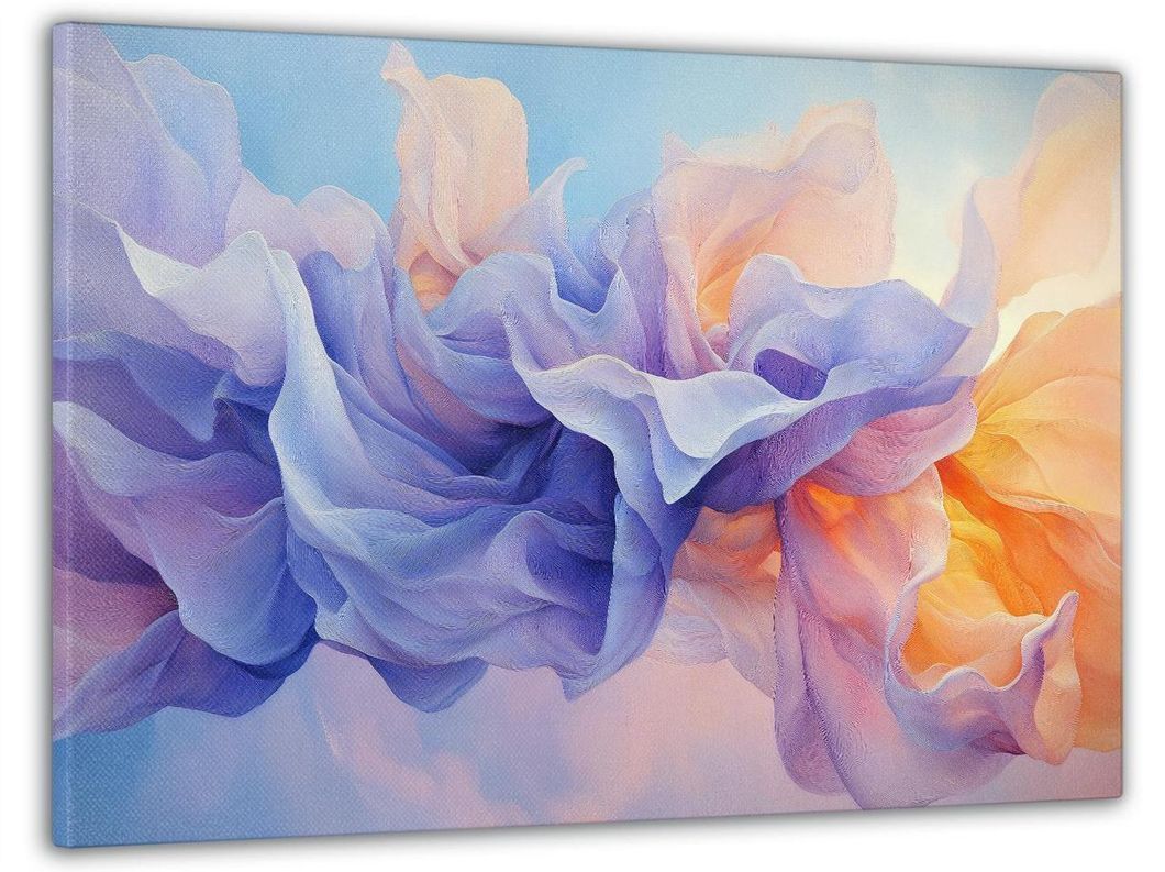 Картина на холсте МАKO " Акварельная симфония " 60x100 см MK10578