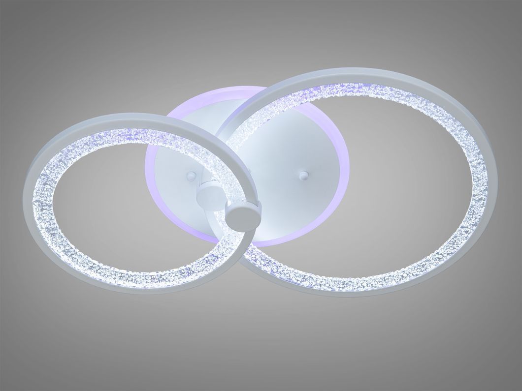 LED-люстра с диммером и RGB подсветкой, 55W