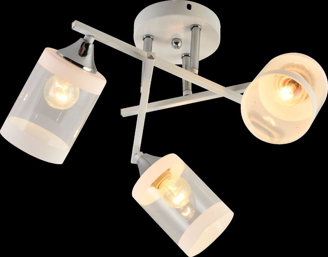Люстра декоративна INTEREES IS XA1397/3 White+Chrome, Білий4
