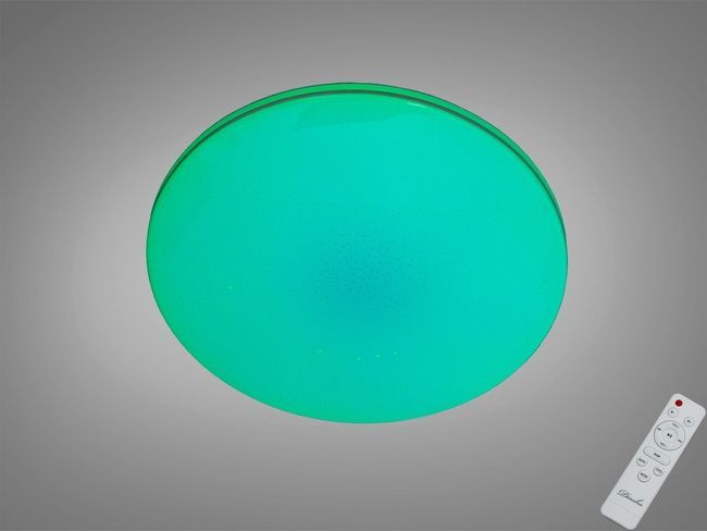 Люстра стельова Diasha Смарт біла RGB 70 Вт 12 м2, I-LINK додаток