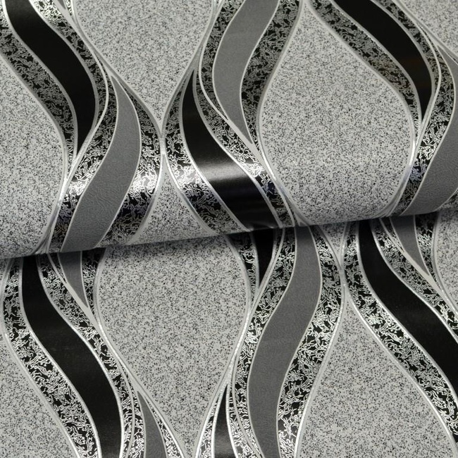 Шпалери вінілові на паперовій основі ArtGrand Bravo сірий 0,53 х 10,05м (81025BR16)