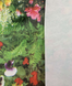Клейонка на стіл ПВХ на нетканій основі Клумба квіти різнокольоровий 1,37 х 1м (100-200), Разноцветный, Різнокольоровий