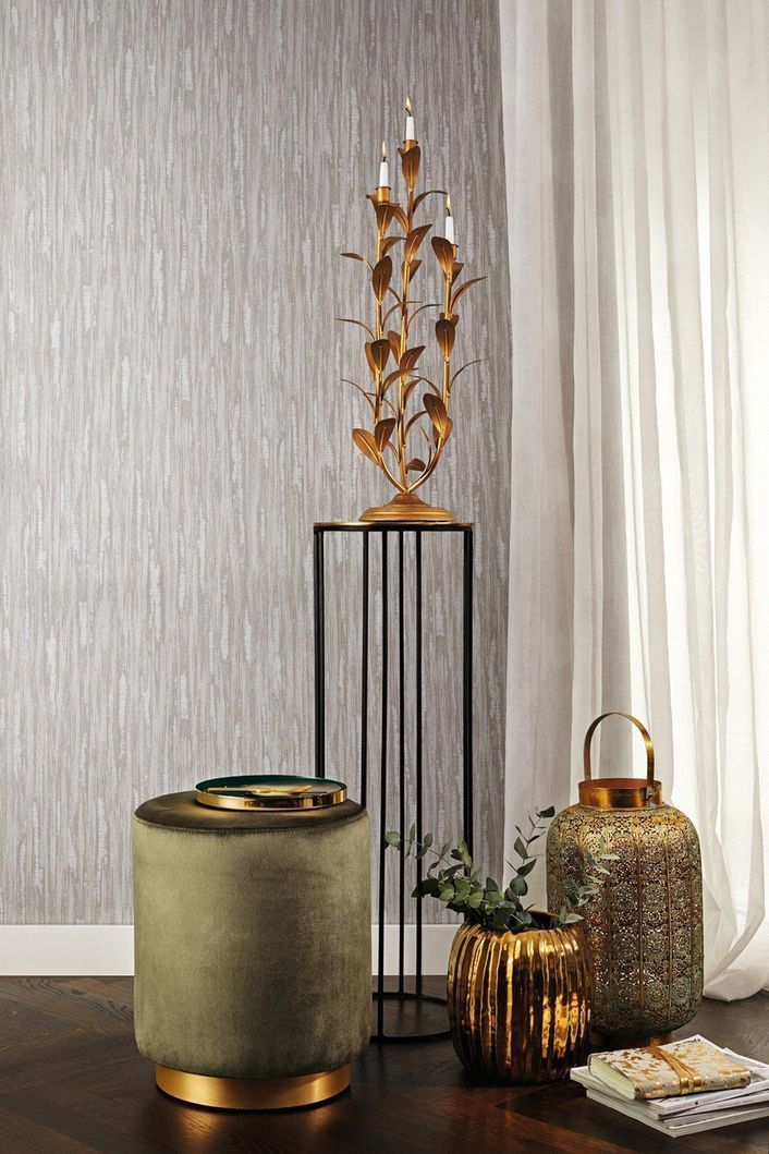 Обои виниловые на флизелиновой основе Rash Barbara Home Collection II серый 0,53 х 10,05м (536348)