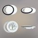 Настенно-потолочный светодиодный светильник-бра VIVA 2R 25 Вт 250&times;200&times;40 мм Черно-белый, чорний; білий