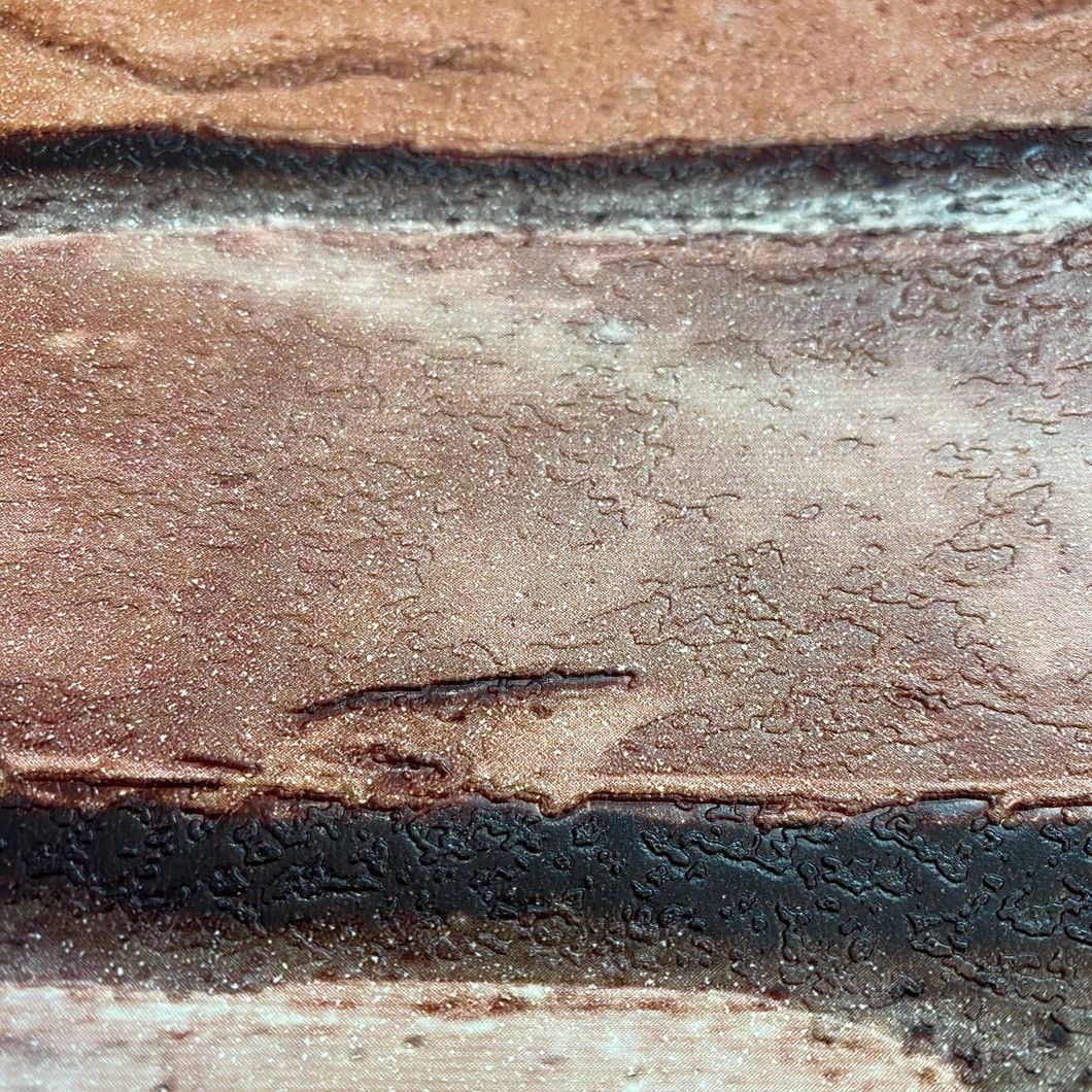 Шпалери вінілові на флізеліновій основі DUKA Natura цегла червона 1,06 х 10,05м (22100-1)