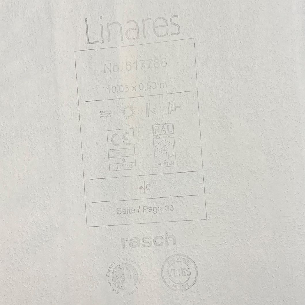 Шпалери вінілові на флізеліновій основі Rasch Linares синій 0,53 х 10,05м (617788)