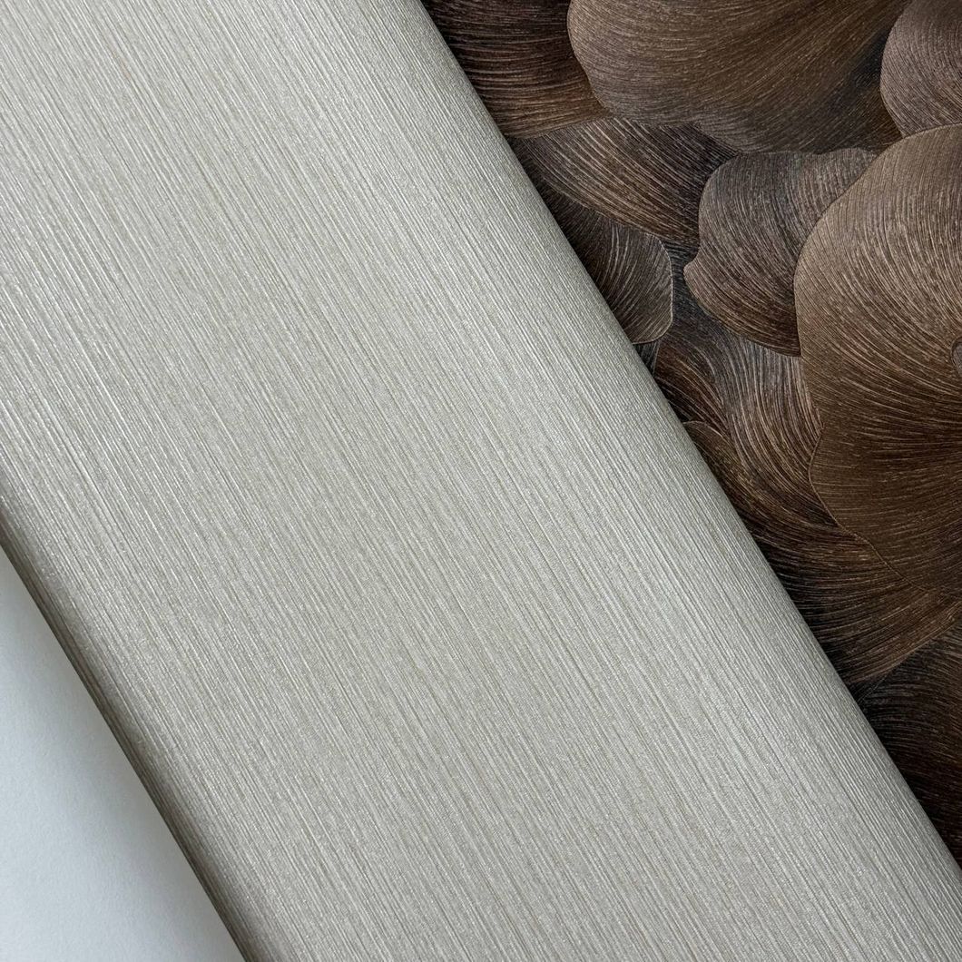 Обои виниловые на флизелиновой основе светло-бежевые Erismann Fashion for Walls 5 1,06 х 10,05м (12258-02)