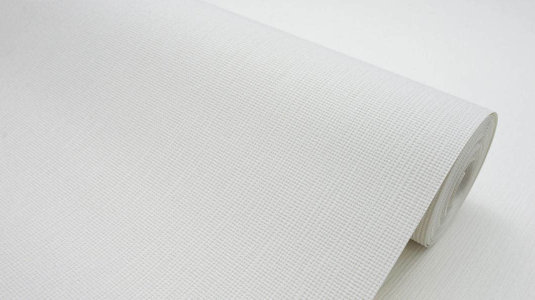 Обои виниловые на флизелиновой основе SINTRA Basics, Macrame UNI белые 0,53х10,05м (454619), Белый4, Белый, +