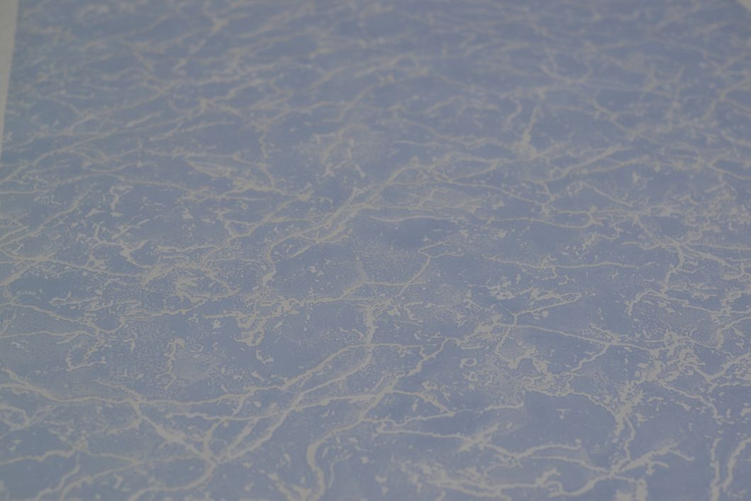 Обои влагостойкие на бумажной основе Шарм Рельеф голубой 0,53 х 10,05м (050-04)