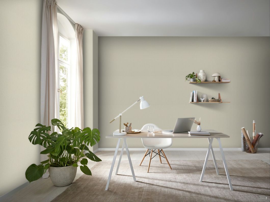 Обои виниловые на флизелиновой основе светло-бежевые Erismann Fashion for Walls 5 1,06 х 10,05м (12258-02)