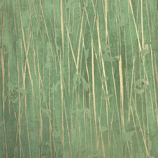 Шпалери вінілові на флізеліновій основі Erismann Paradisio 2 зелений 0,53 х 10,05м (10123-07)