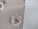 Клейонка на стіл ПВХ на основі Квіти коричневий 1,4 х 1м (100-152), Коричневий, Коричневий
